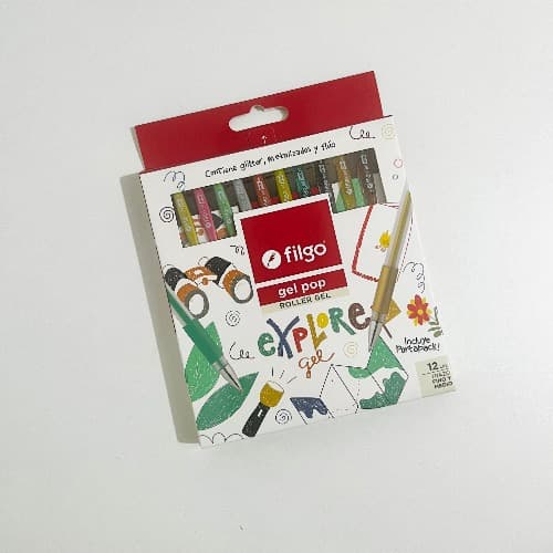 Lapiceras Filgo Gel Pop X 12. - Explore Gel