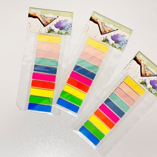 Señaladores Memo Fix - X 10 Fluo + Pastel