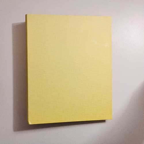 Carpeta Gadri Venetto A4 - Amarillo Pastel
