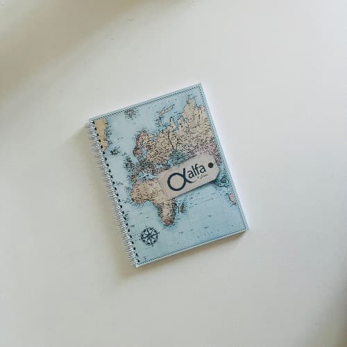 Cuaderno Alfa 84 Hojas Rayadas 16 X 21